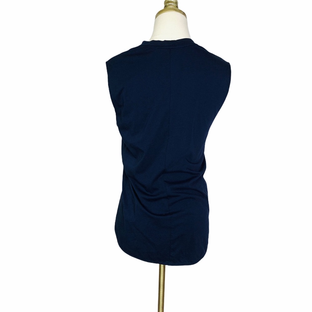 Stella McCartney Gluten Free Tank Top Navy 2420 - Picture 5 of 8